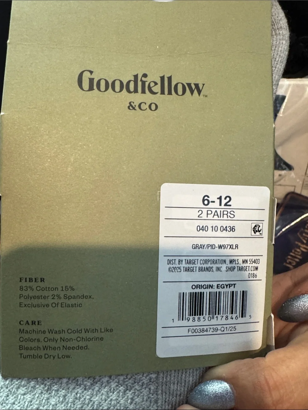 4 pairs of Goodfellow Dress Socks and 2 pairs of Bioworld socks